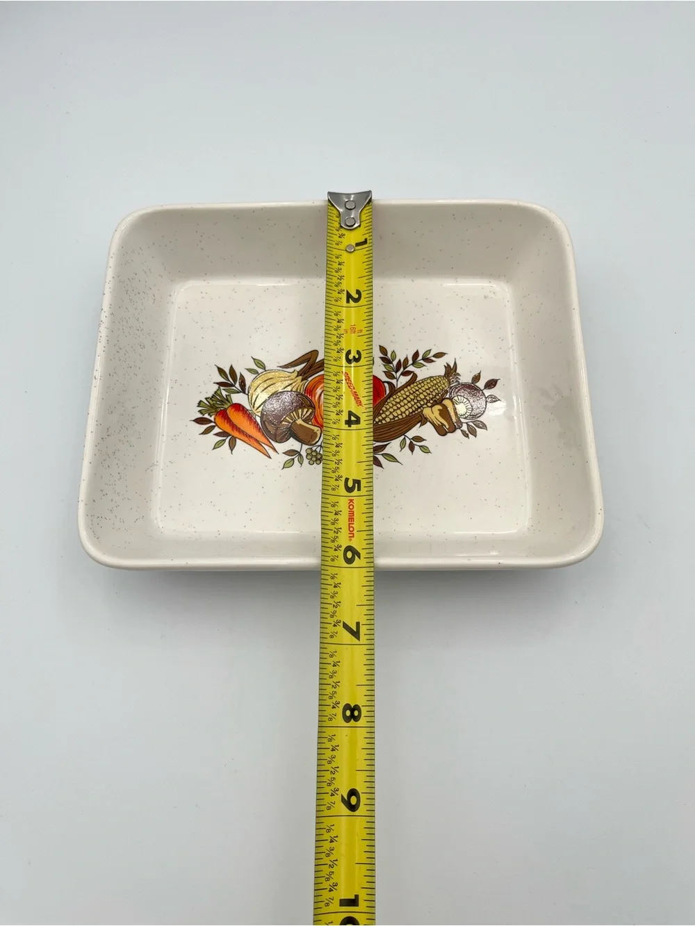 Vintage 70’s Northland Casserole Gratin Dish Pumpkin Mushroom Vegies Retro